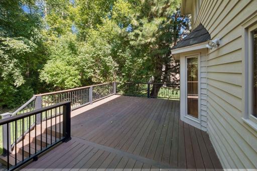 Composite decking and aluminum rails