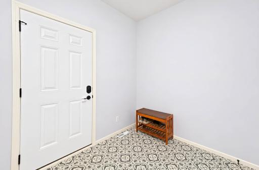 Mudroom off Garage