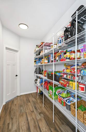 Large Walk Through Pantry