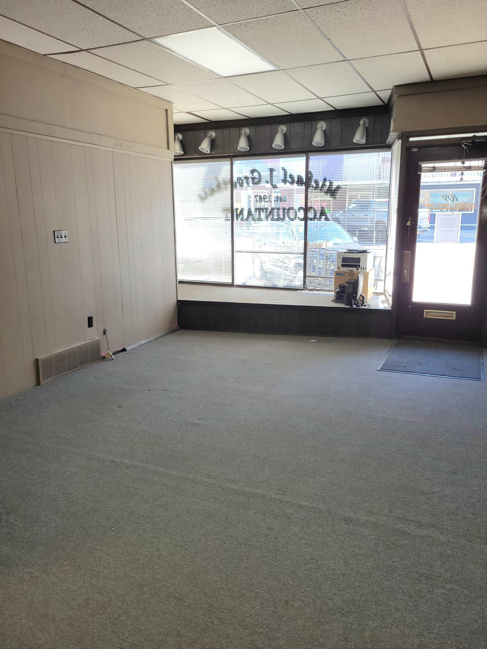 Entry looking out to Main Street