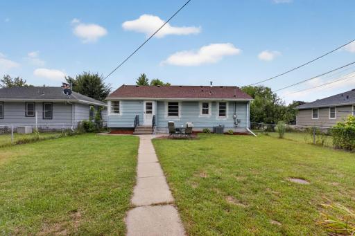 Enjoy the large back yard!