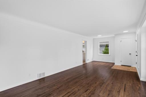 Living room to kitchen