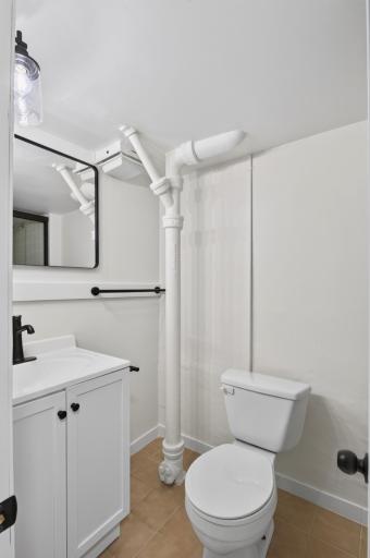 3/4 bathroom lower level