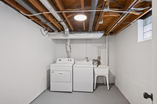 Laundry room lower level