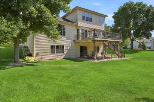 Enjoy summer BBQs and sunsets on your newer low-maint composite deck w/alum railings. Entertain family and friends on your private paver patio w/under decking