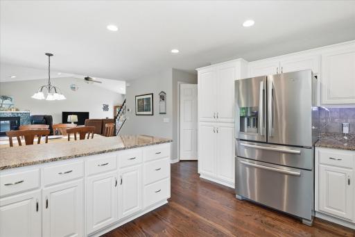 Large pantry space