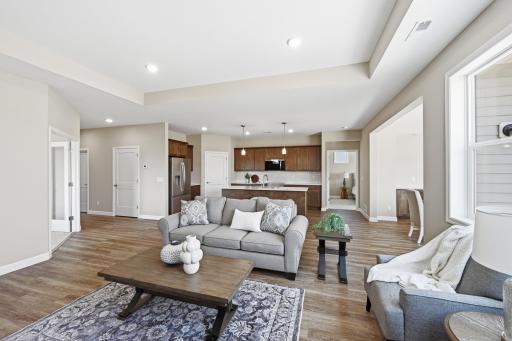 Living Room - The Waterford Villa at 834 Walnut Grove Lane in Oakview Ridge!