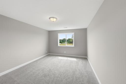 Finished Walkout Basement Bedroom 4 - The Madison at 937 Kepler Ave NE in Oakview Ridge!