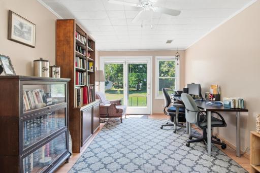 Large main floor family room - walks out ot a wonderful patio