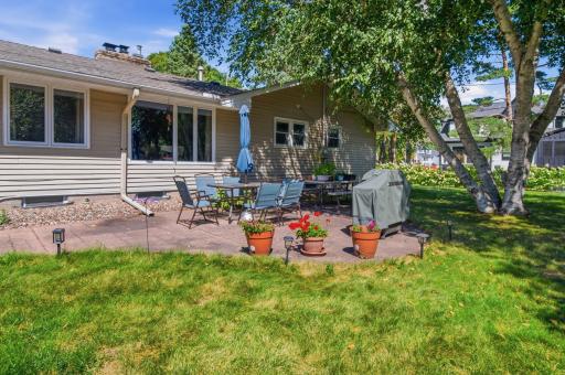 Nice patio off the main floor family room