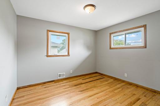 Unit 3810 - Second Bedroom on ML has newly refinished hardwood floors and fresh paint!