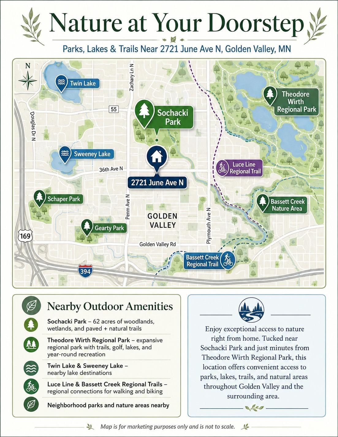 trails and park map