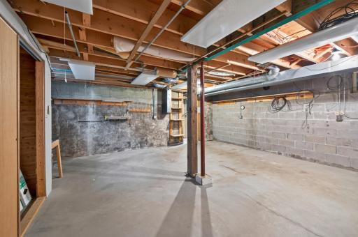Large lower level flex space. Use your imagination!