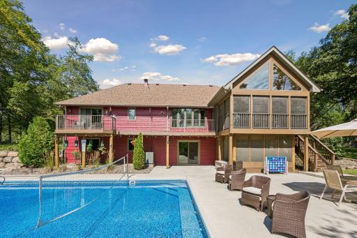 What a delightful outdoor space! Your friends will never want to leave!