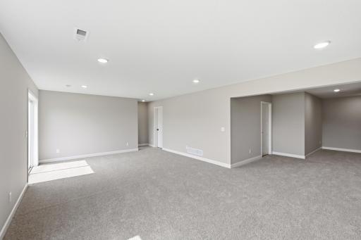 Finished Walkout Basement - The Silvercreek at 825 Walnut Grove Lane in Oakview Ridge!