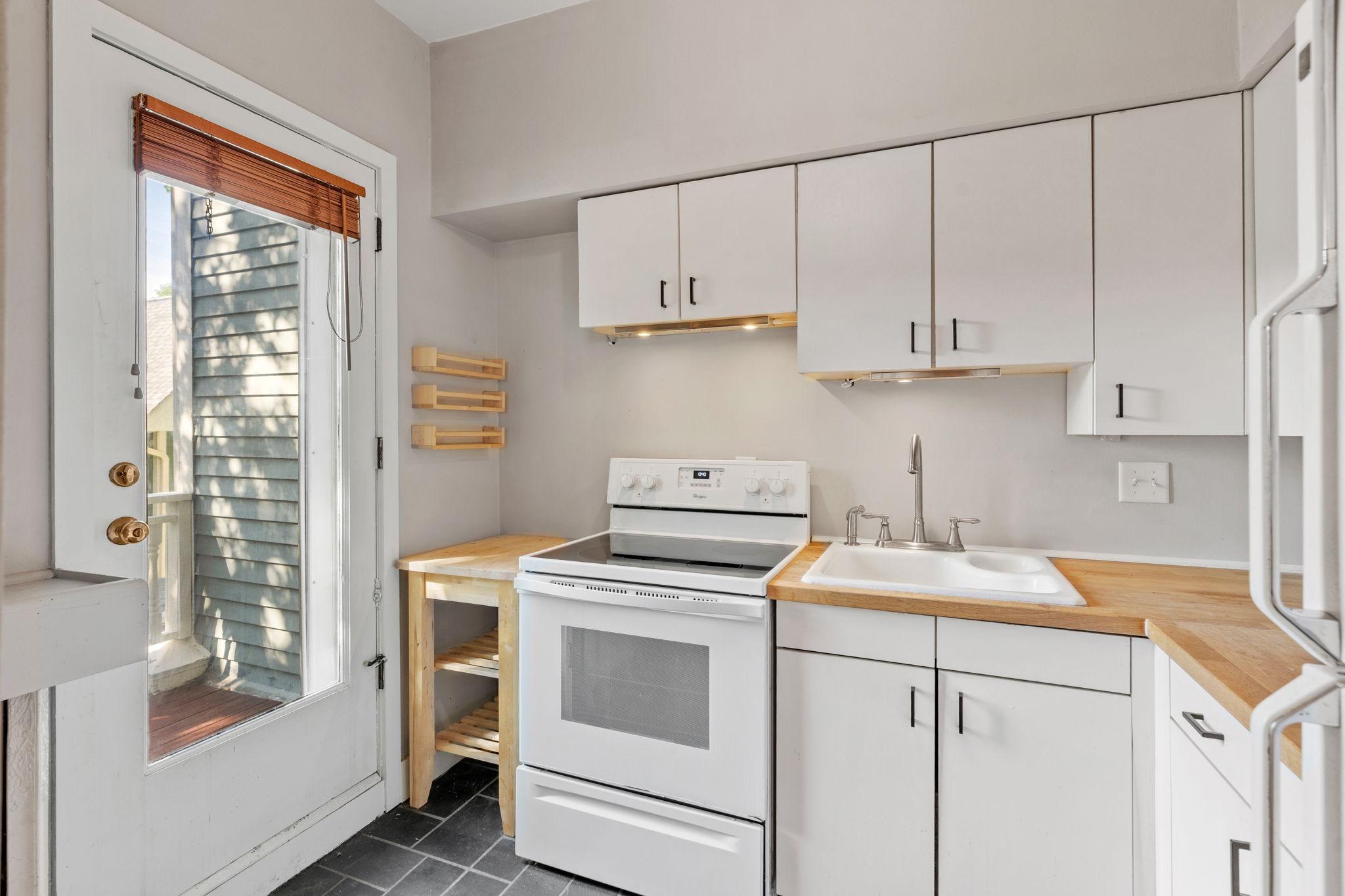 Kitchen w/ Balcony