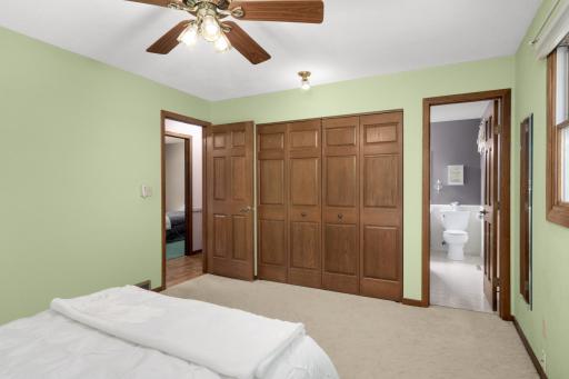 This Bedroom has multiple closets and convenient access to the full Bath.