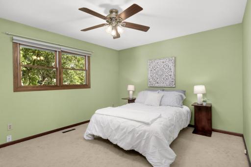 Large Owner's Bedroom on the main. One of Three bedrooms on one level.