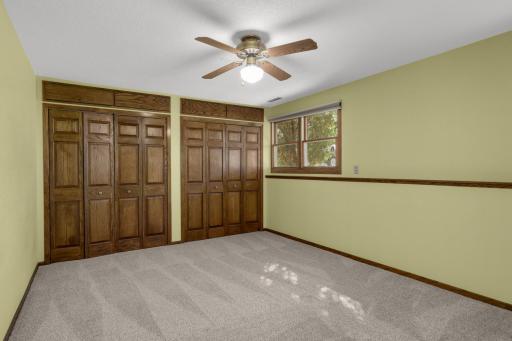Fourth Bedroom offers multiple closets and plenty of room for furniture. It also features brand new carpet.