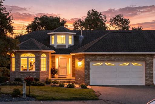 The kind of home that feels especially inviting as the lights come on and the day winds down.