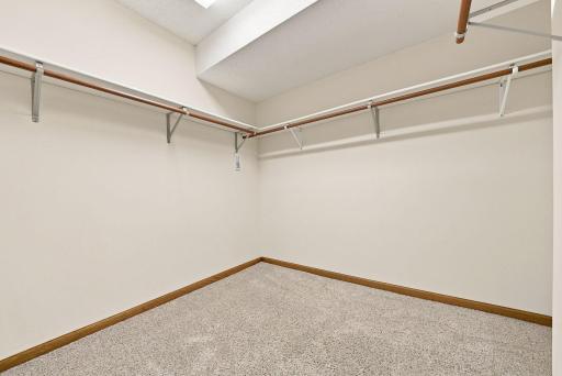 Another generous closet adds valuable storage where you need it.