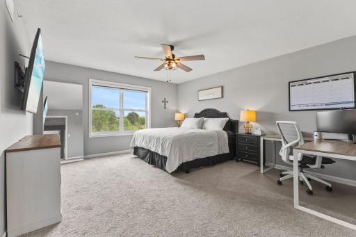 Spacious primary suite- Hotel Getaway here!