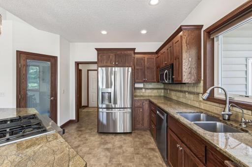Great storage with a designated pantry