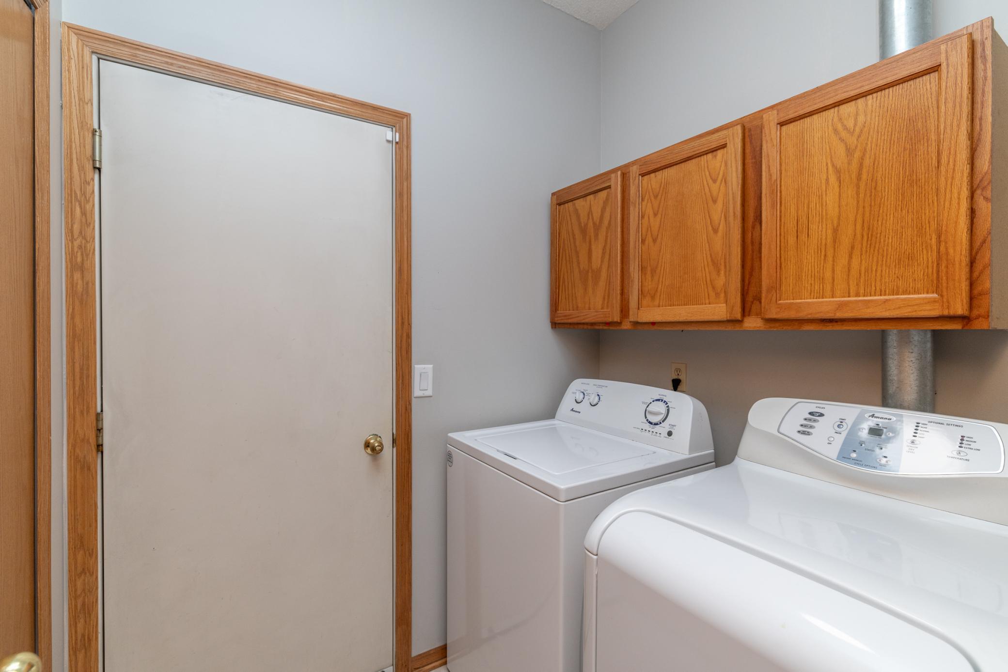Main floor laundry
