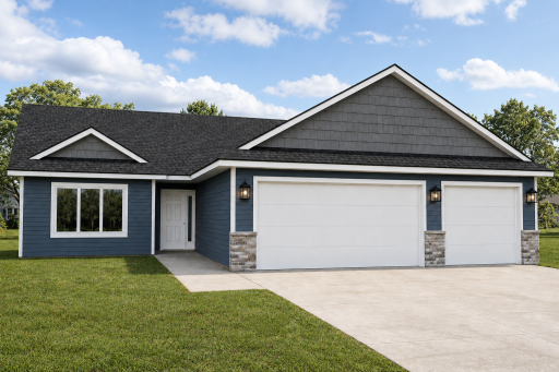 *AI-generated exterior rendering* This image is intended to provide a conceptual representation of the home. Not exact floor plan layout due to AI-generation.