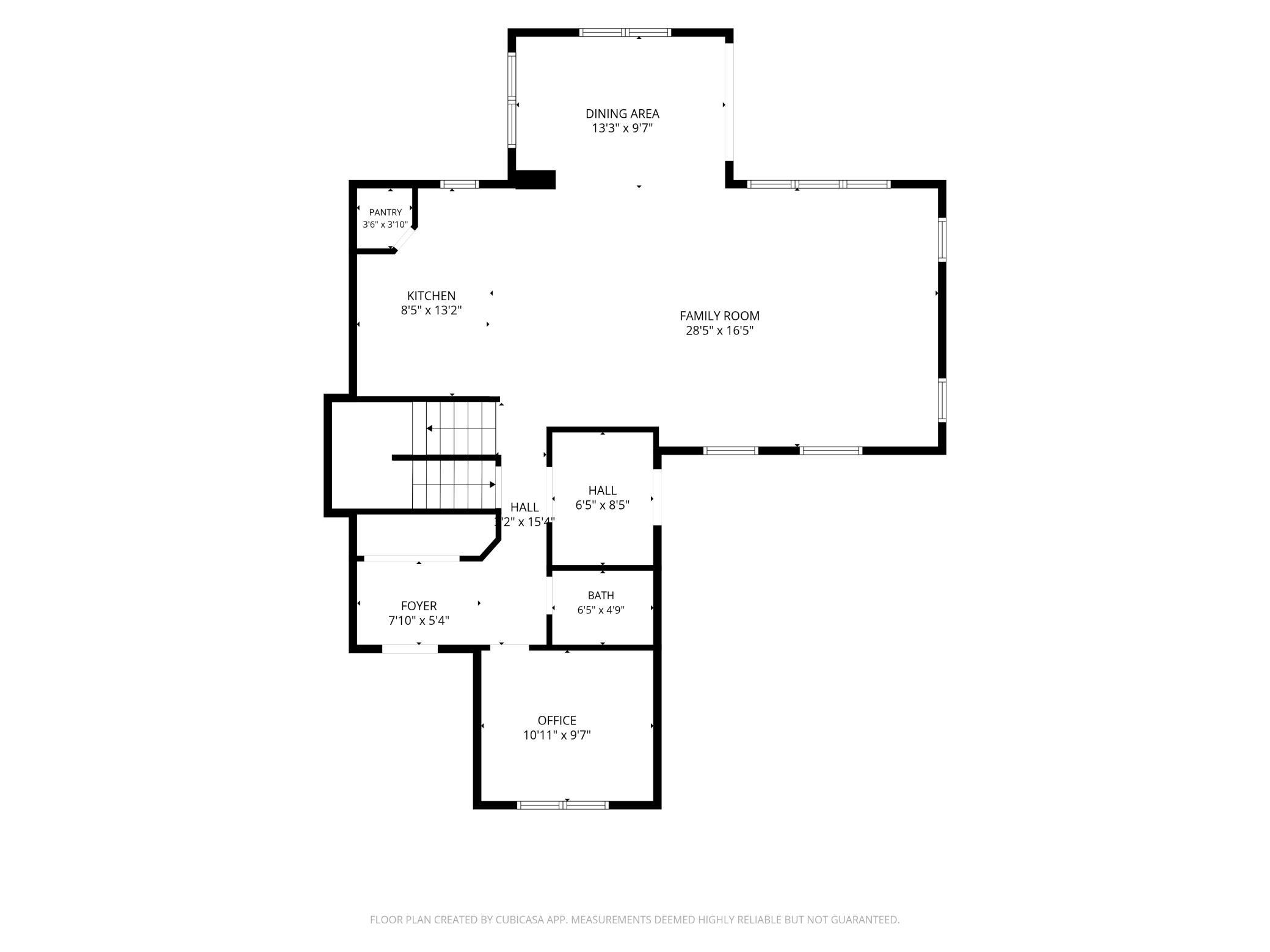 Main Level Floor Plan