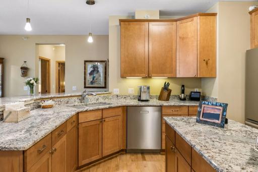 Maple cabinets