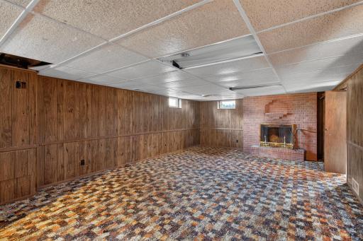 Family room basement