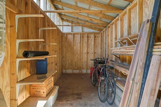 Shed Behind Garage Interior