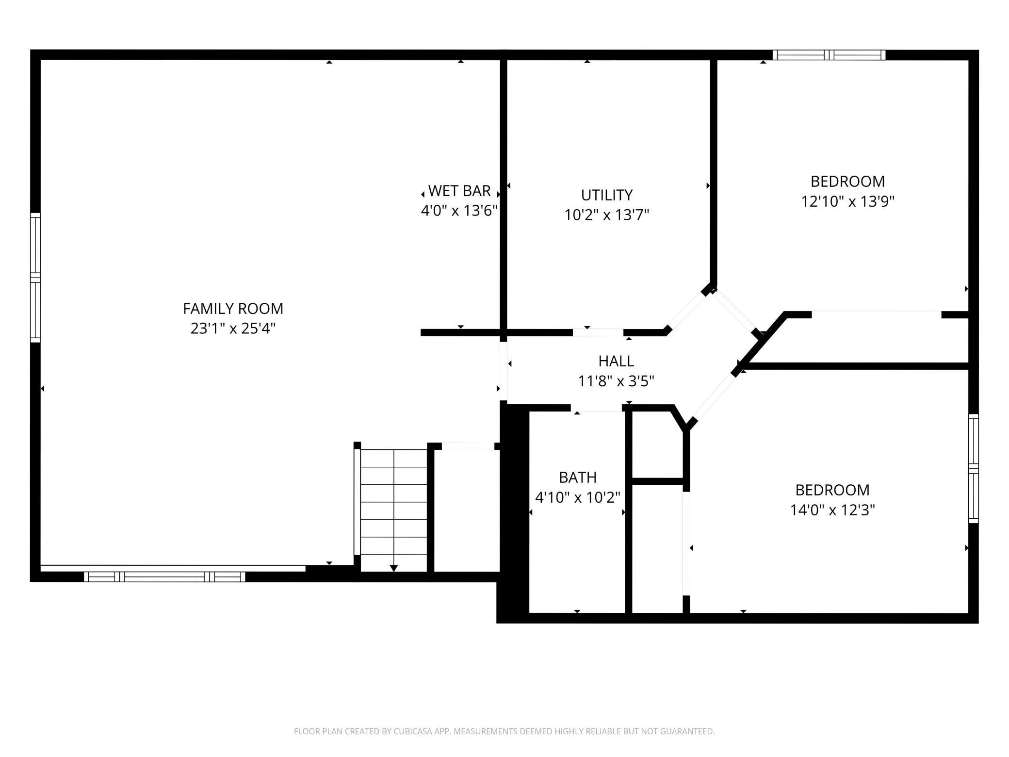 Lower Level Floor Plan