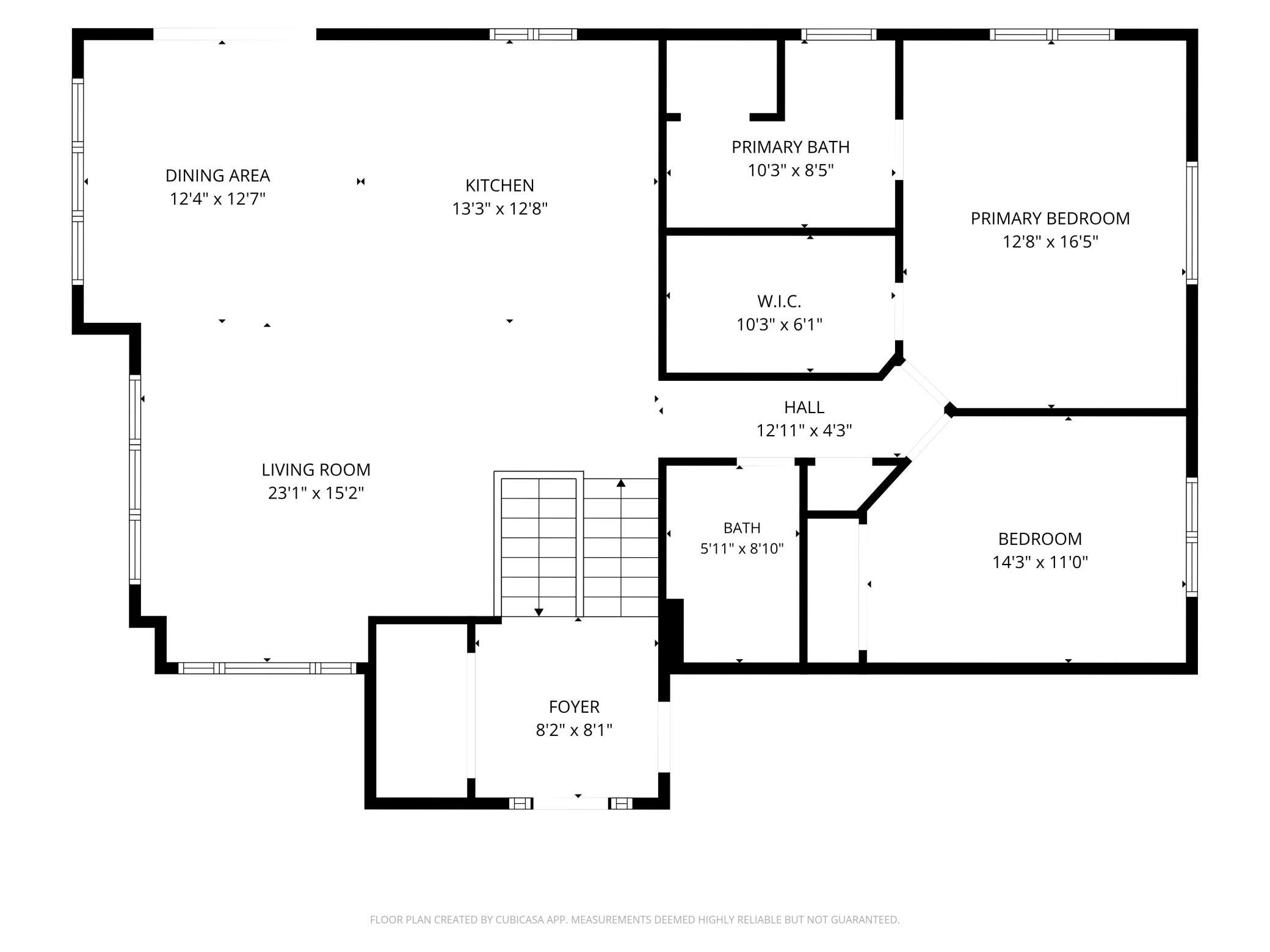 Upper Level Floor Plan