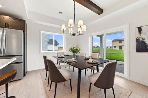 Virtually Staged Dining
