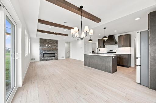 Dining to Living Room