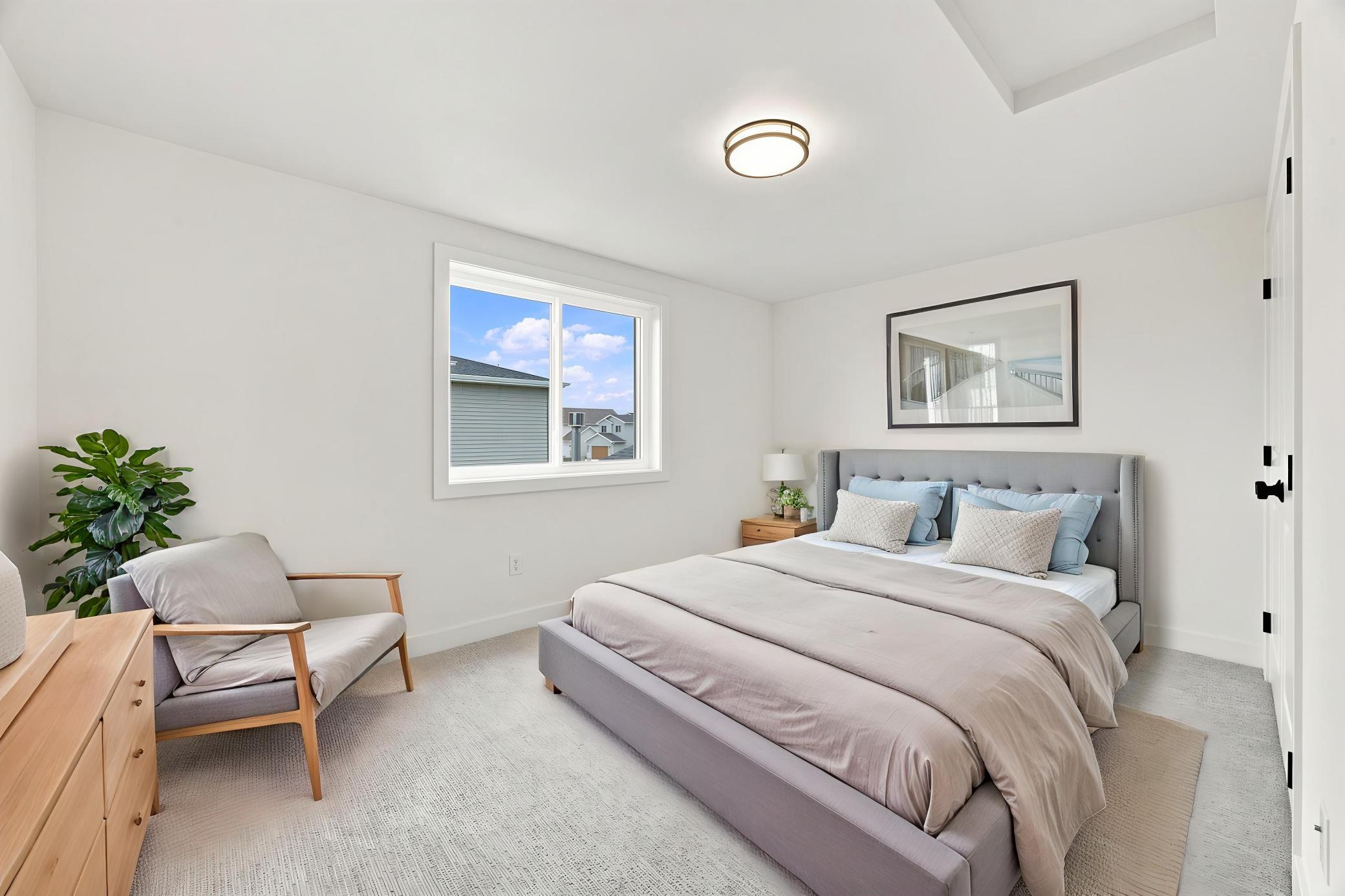 Virtually Staged Bedroom 3