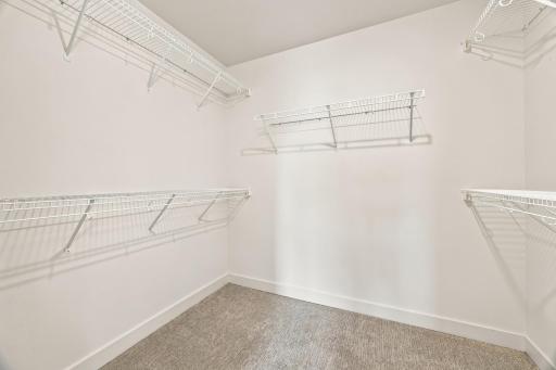 Primary Suite Walk-In Closet