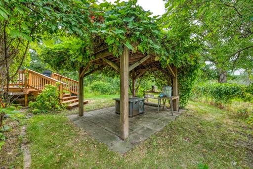 Beautiful outdoor gathering space