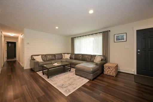 Walk in from front door to large seating area