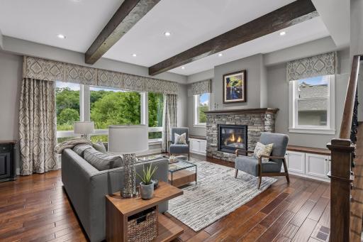 A former model, this meticulously maintained home & yard has had over $160k in improvements during ownership.