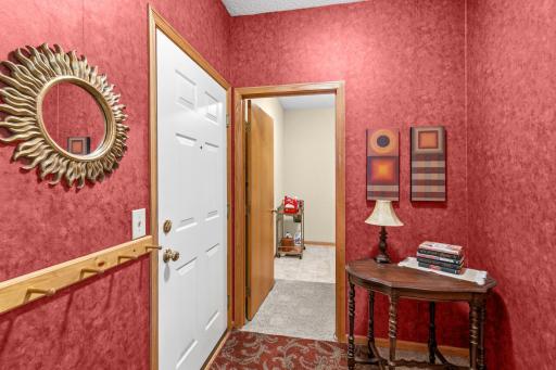 Mudroom goes to laundry room or garage