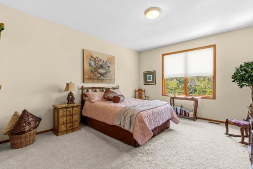 Primary room can easily accommodate a king size bed