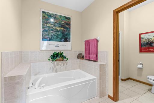 Shower and stool is off the right
