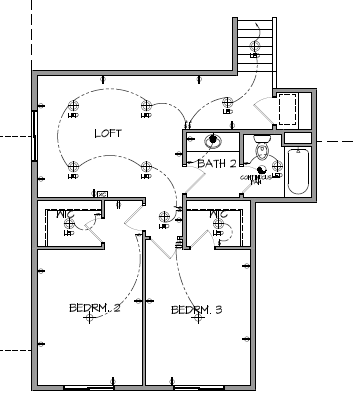 Upstairs