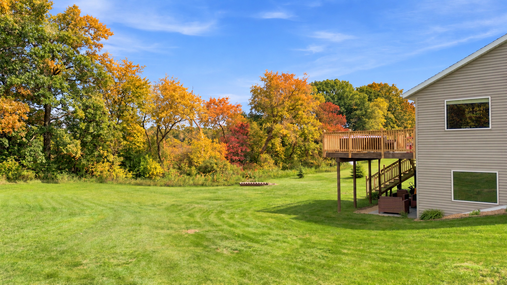 View from backyard