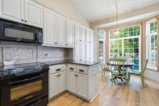 Excellent cabinetry storage