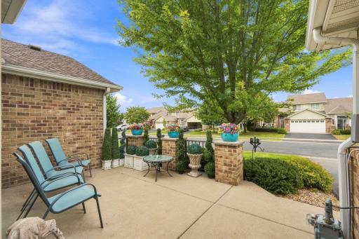 Front patio