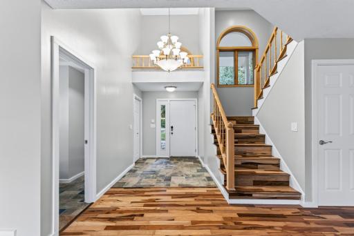 Front Entry. (Half Bathroom to the Left)